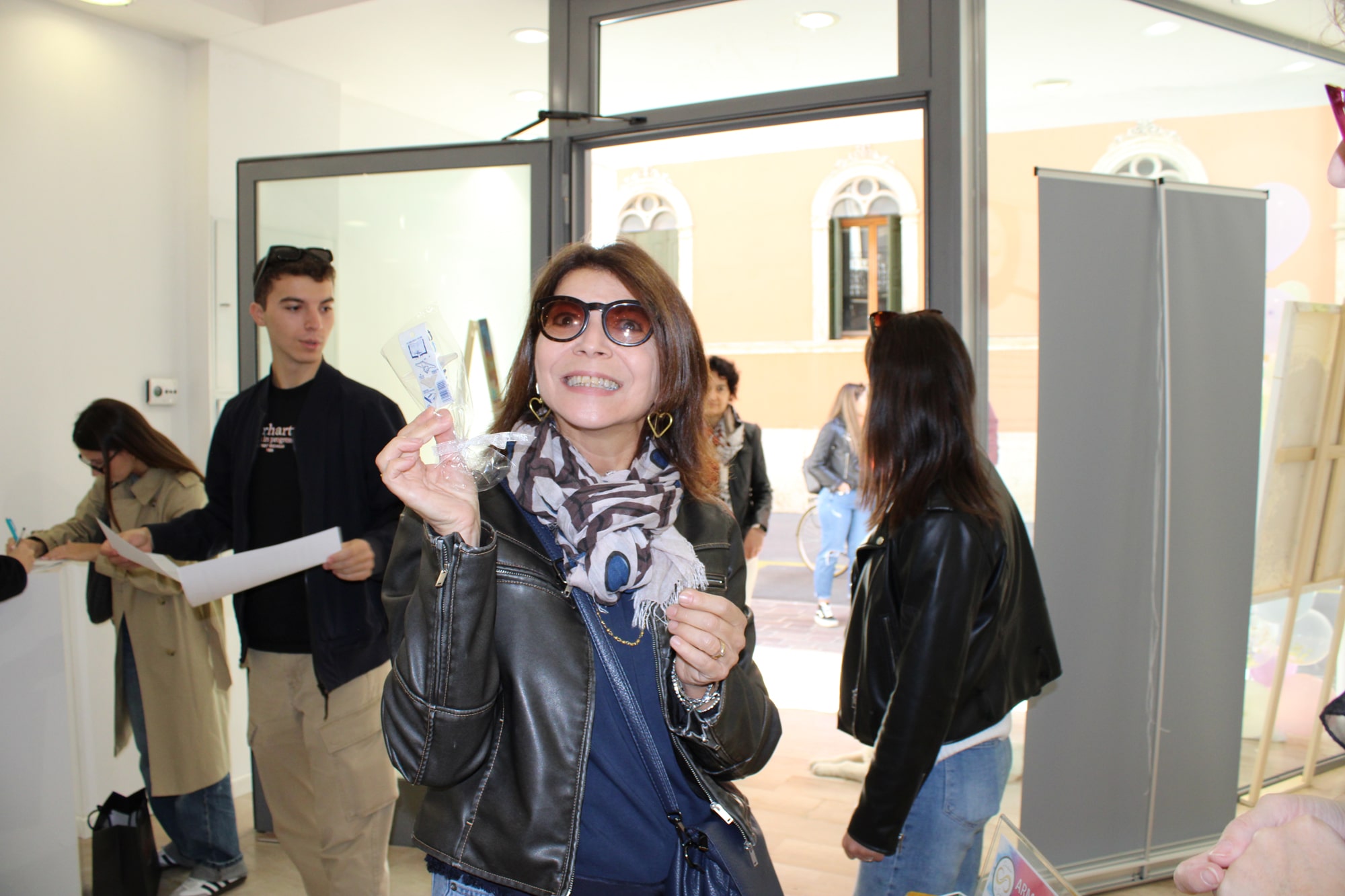 Cristina e la sua vincita